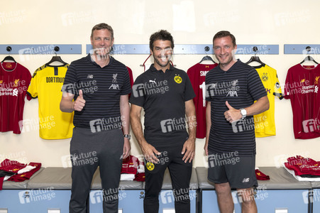 Pressekonferenz zum Match Liverpool FC Legends vs BVB Legends in Hongkong