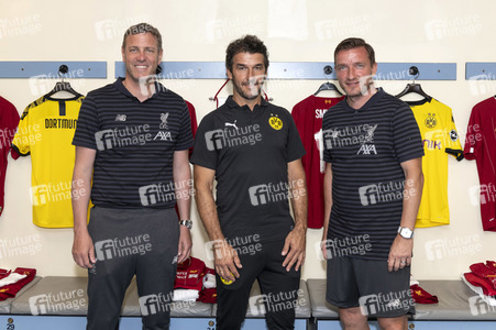 Pressekonferenz zum Match Liverpool FC Legends vs BVB Legends in Hongkong