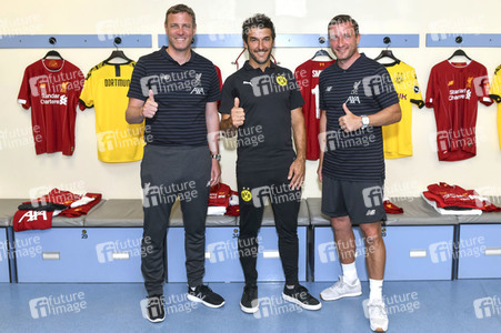 Pressekonferenz zum Match Liverpool FC Legends vs BVB Legends in Hongkong