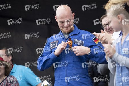 DLR-Raumfahrt-Show in Erfurt