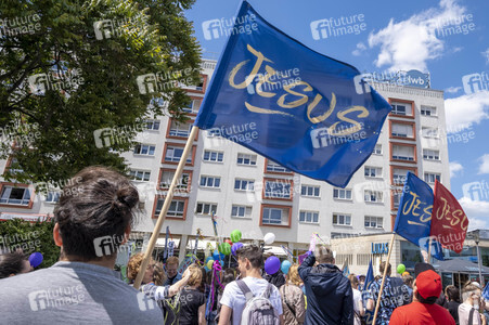Marsch füru Jesus und Marsch für Satan in Leipzig