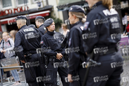 Symbolfoto Polizeipräsenz