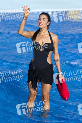 Eröffnung der Sommer-Saison 2019 des Parque Warner Beach in Madrid