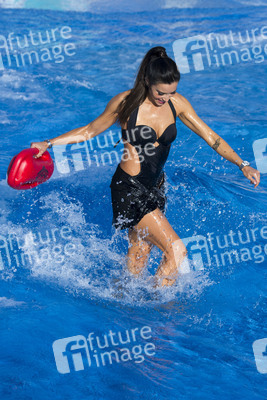 Eröffnung der Sommer-Saison 2019 des Parque Warner Beach in Madrid