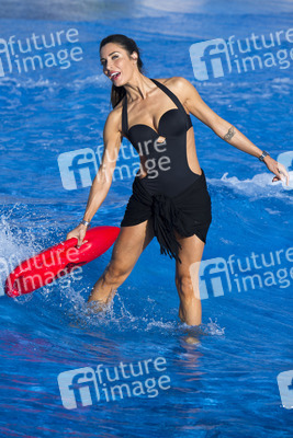 Eröffnung der Sommer-Saison 2019 des Parque Warner Beach in Madrid