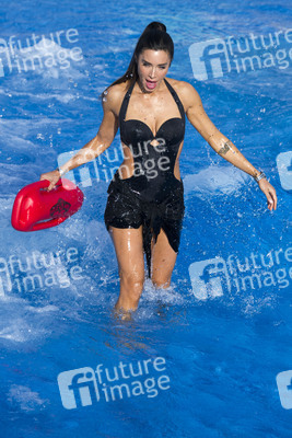 Eröffnung der Sommer-Saison 2019 des Parque Warner Beach in Madrid