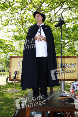 Protest-Show von Beppo Küster in Berlin