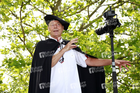 Protest-Show von Beppo Küster in Berlin