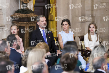 Verleihung der Zivilverdienstorden in Madrid
