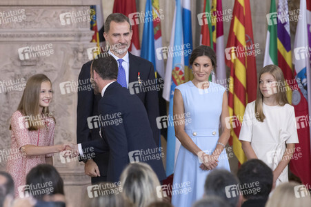 Verleihung der Zivilverdienstorden in Madrid