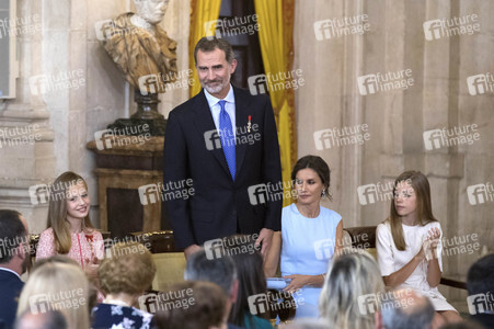 Verleihung der Zivilverdienstorden in Madrid