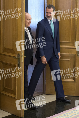 Empfang für Fürst Albert II. von Monaco in Madrid