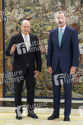 Empfang für Fürst Albert II. von Monaco in Madrid