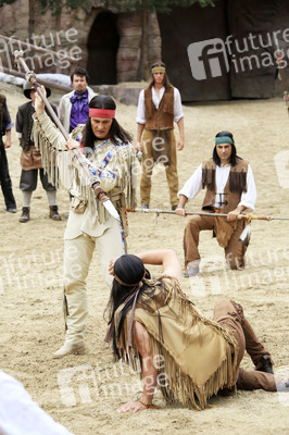 Pressetermin 'Unter Geiern - Der Sohn des Bärenjägers' in Bad Segeberg