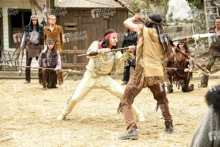 Pressetermin 'Unter Geiern - Der Sohn des Bärenjägers' in Bad Segeberg