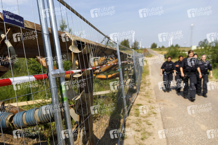 'Ende Gelände' Demonstration in Hochneukirch