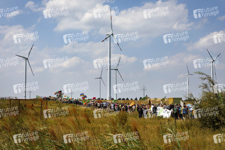'Ende Gelände' Demonstration in Hochneukirch