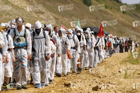 'Ende Gelände' Demonstration in Hochneukirch