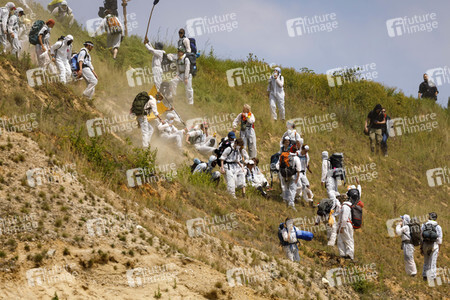 'Ende Gelände' Demonstration in Hochneukirch