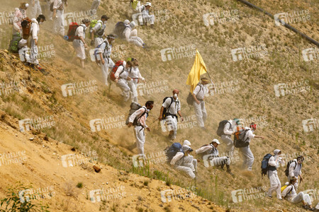 'Ende Gelände' Demonstration in Hochneukirch