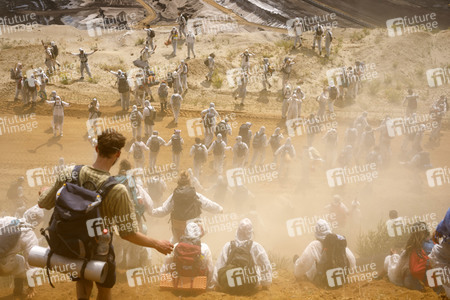 'Ende Gelände' Demonstration in Hochneukirch