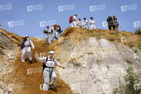 'Ende Gelände' Demonstration in Hochneukirch