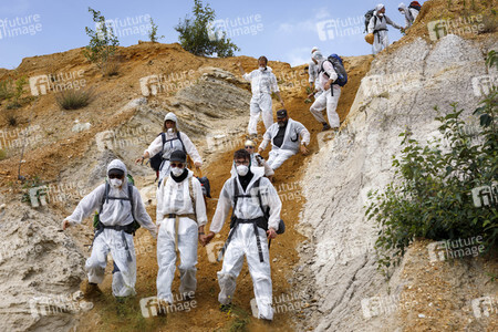 'Ende Gelände' Demonstration in Hochneukirch