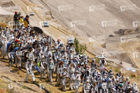 'Ende Gelände' Demonstration in Hochneukirch
