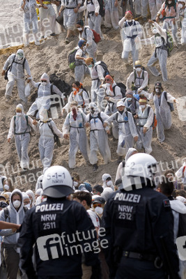 'Ende Gelände' Demonstration in Hochneukirch