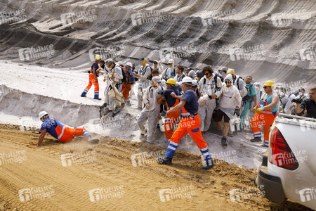'Ende Gelände' Demonstration in Hochneukirch