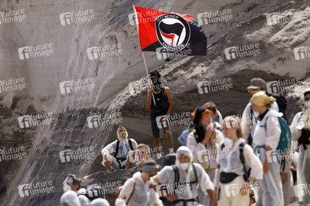 'Ende Gelände' Demonstration in Hochneukirch