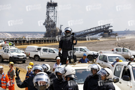 'Ende Gelände' Demonstration in Hochneukirch