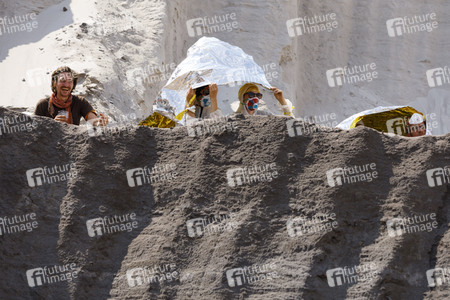 'Ende Gelände' Demonstration in Hochneukirch