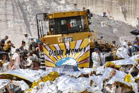 'Ende Gelände' Demonstration in Hochneukirch