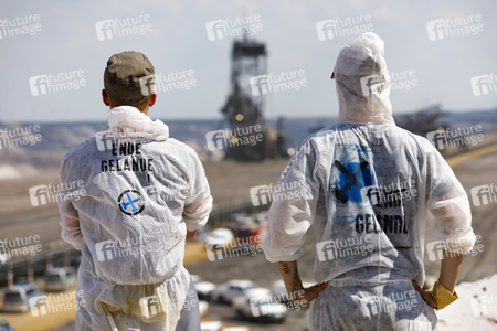 'Ende Gelände' Demonstration in Hochneukirch