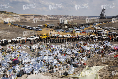 'Ende Gelände' Demonstration in Hochneukirch