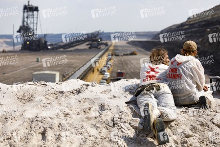 'Ende Gelände' Demonstration in Hochneukirch
