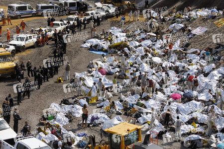 'Ende Gelände' Demonstration in Hochneukirch
