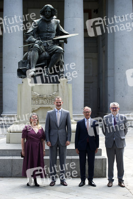 Ausstellungseröffnung 'Velazquez, Rembrandt, Vermeer. Miradas Afines' in Madrid