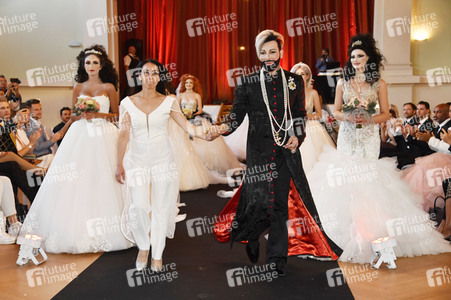 Präsentation der Brautmodenkollektion Pompöös by Semiha Bähr in Berlin