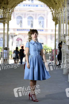 Photoshooting mit Itsaso Arana, Karlovy Vary International Film Festival 2019