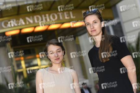 Photoshooting mit Ursa Menart und Liza Marijina, Karlovy Vary International Film Festival 2019