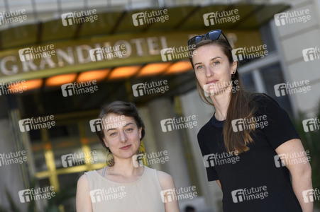 Photoshooting mit Ursa Menart und Liza Marijina, Karlovy Vary International Film Festival 2019