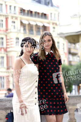 Photoshooting mit Kara Hayward und Liana Liberato, Karlovy Vary International Film Festival 2019
