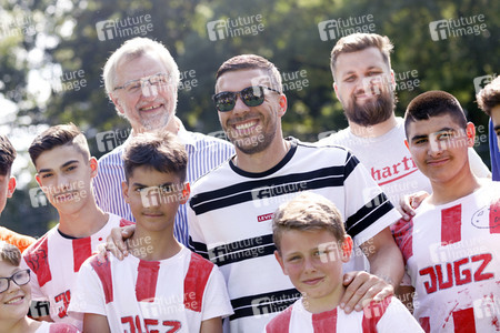 Eröffnung des Bolzplatz 'Kuhle' in Köln