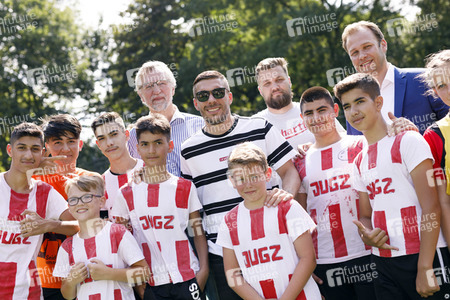 Eröffnung des Bolzplatz 'Kuhle' in Köln