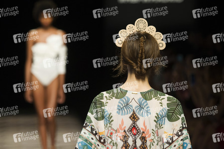 Dolores Cortes Fashion Show auf der Mercedes-Benz Fashion Week Madrid Spring/Summer 2020