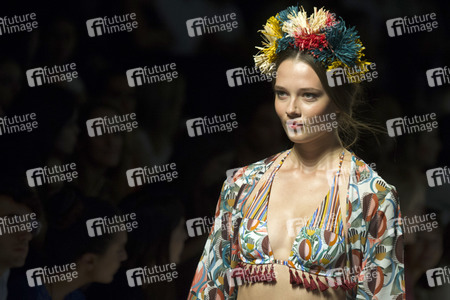 Dolores Cortes Fashion Show auf der Mercedes-Benz Fashion Week Madrid Spring/Summer 2020