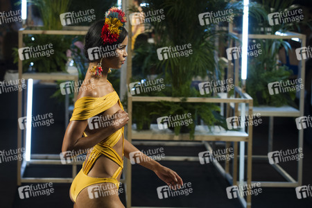 Dolores Cortes Fashion Show auf der Mercedes-Benz Fashion Week Madrid Spring/Summer 2020