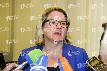 Bundesumweltministerin Svenja Schulze in Görlitz